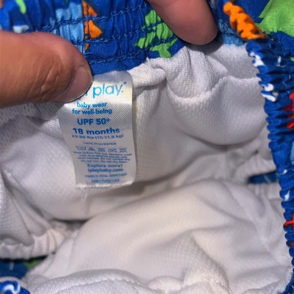 Baby 18mth size swim trunks